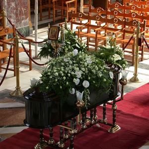 Picture of Church funeral decoration