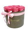 Picture of Grey Box Forever Roses Pink