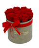 Picture of Grey Box Forever Roses Red