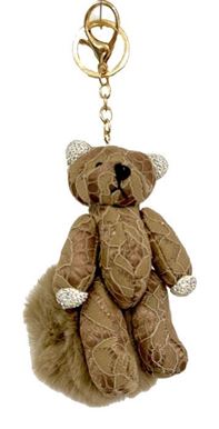 Picture of Teddy Bear Squirrel Key Chain