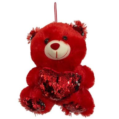 Picture of Teddy Bear Red Heart Red