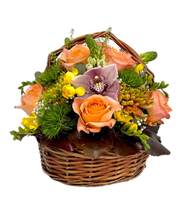 Picture of Arrangement in Basket 4689