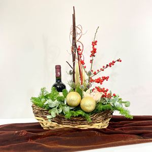 Picture of Christmas Boat Arrangement Νο.246
