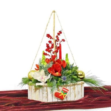 Picture of Holiday Boat Arrangement No. 169