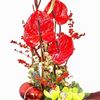 Picture of Arrangement Fiery Beauty No.686
